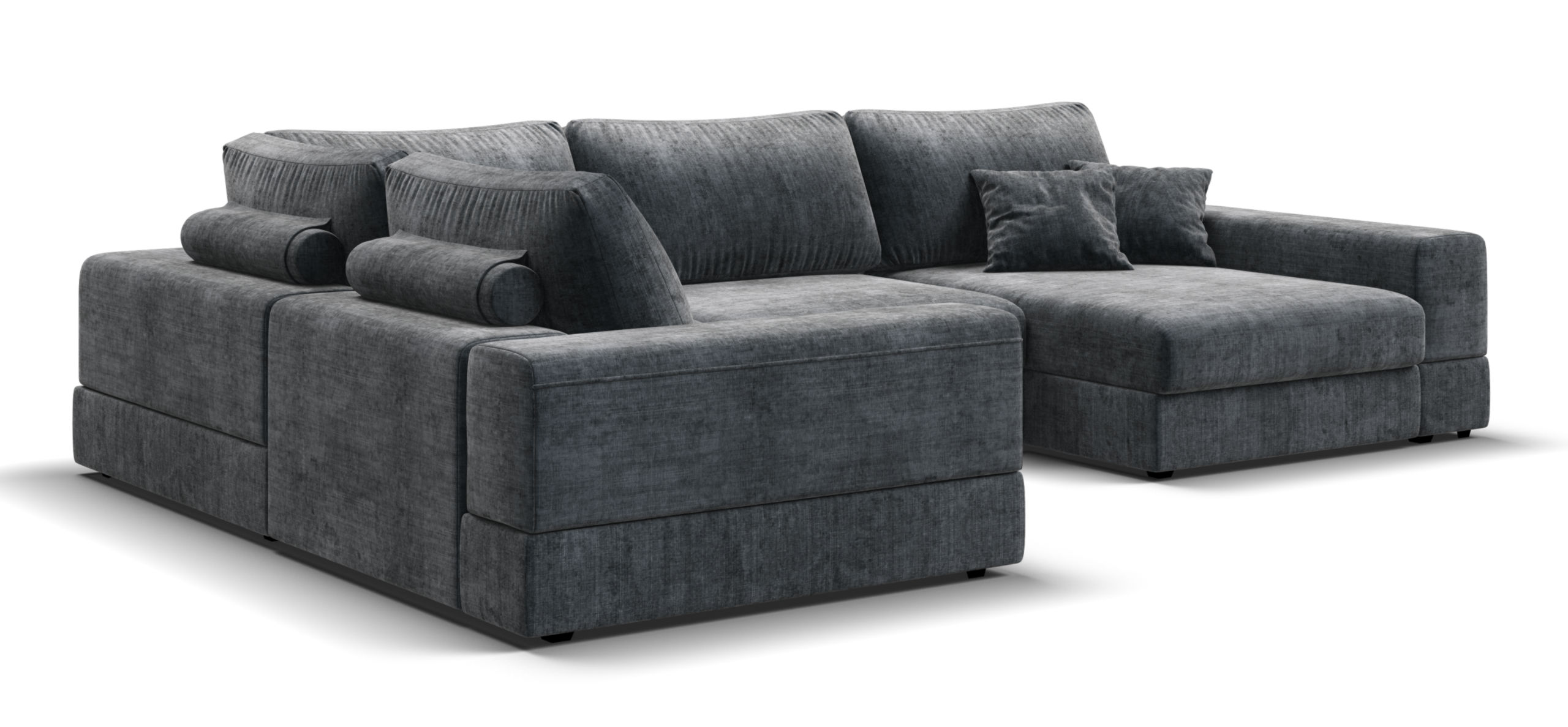 П-образный диван-кровать Босс Модуль Шенилл Глосс карбон
П-образный диван-кровать Босс Модуль Шенилл Глосс карбон