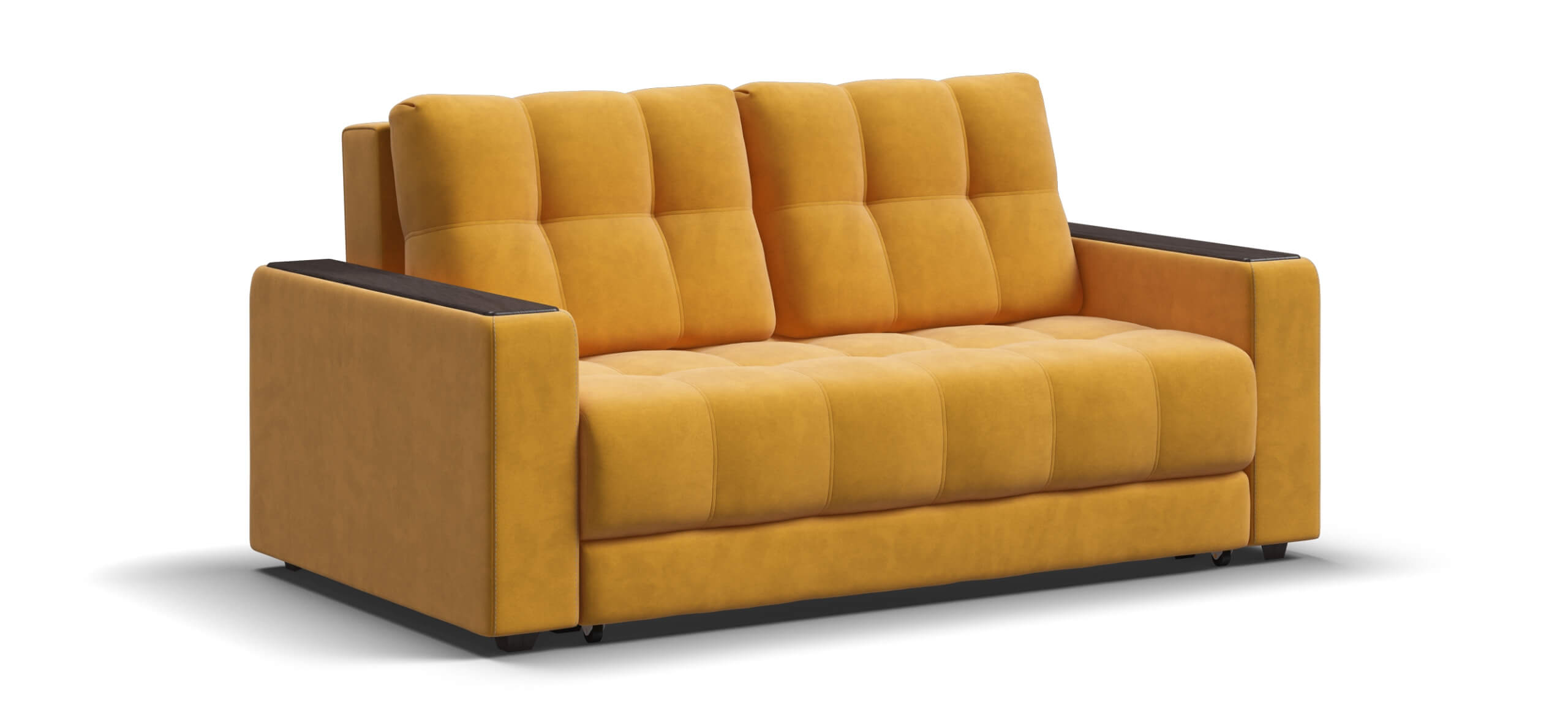 Диван Босс двухместный велюр Монолит желтый, Маст
Диван Босс двухместный велюр Монолит желтый, Маст