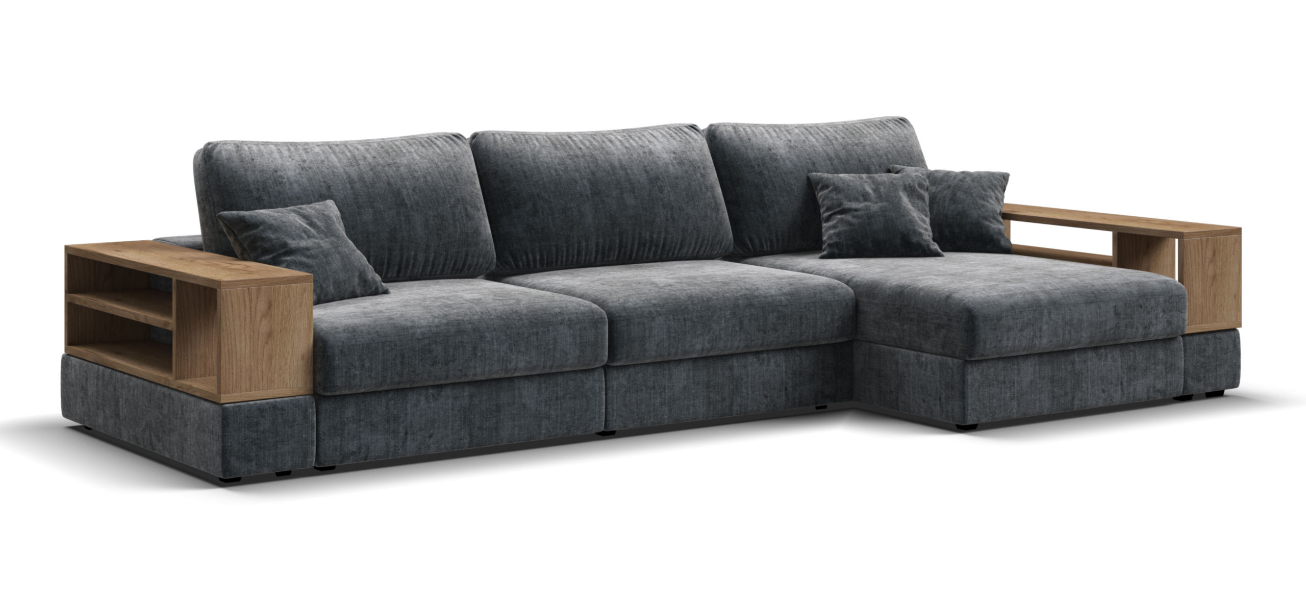 Угловой диван-кровать Босс Модуль ХЛ Шенилл Глосс карбон
Угловой диван-кровать Босс Модуль ХЛ Шенилл Глосс карбон