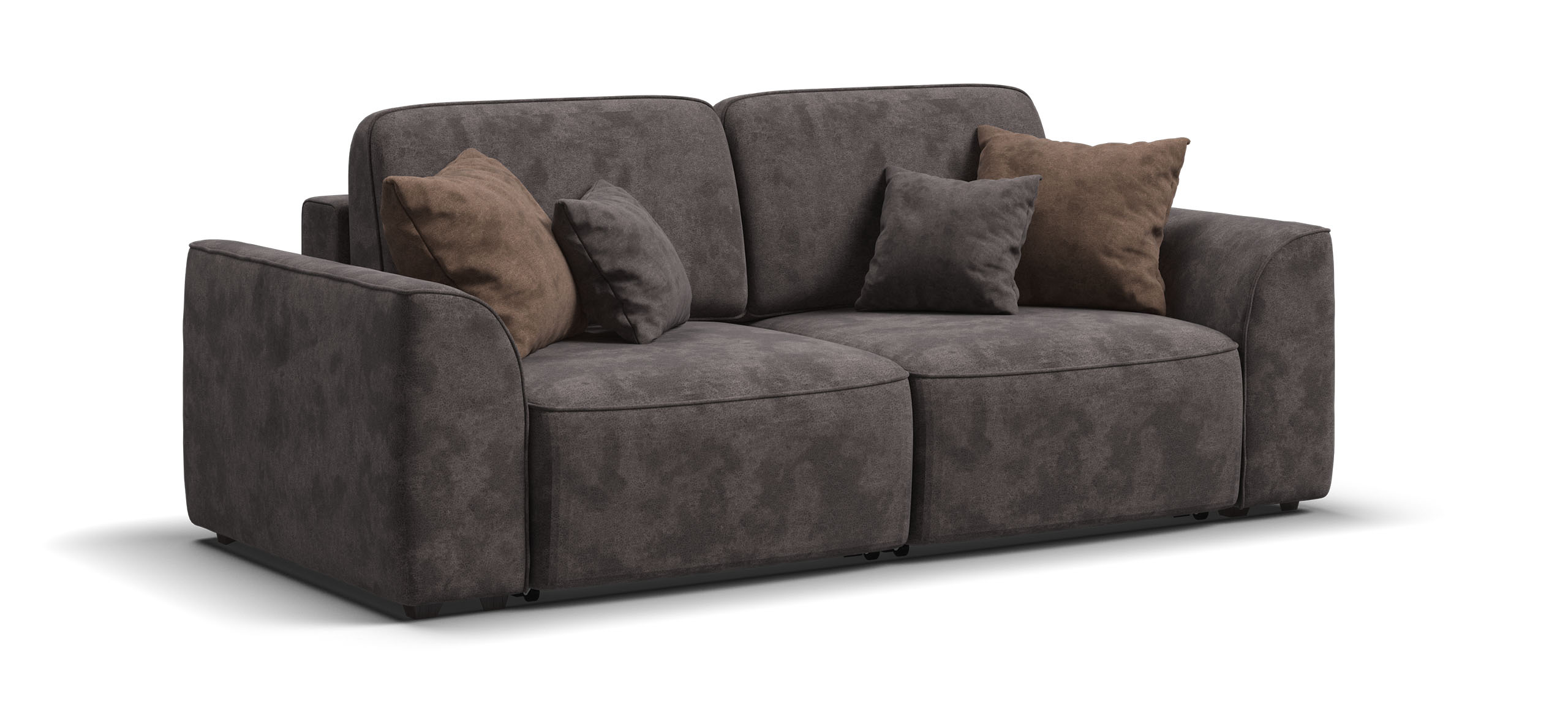 Диван Кинг Модуль велюр Алькантара серый
Диван Кинг Модуль велюр Алькантара серый