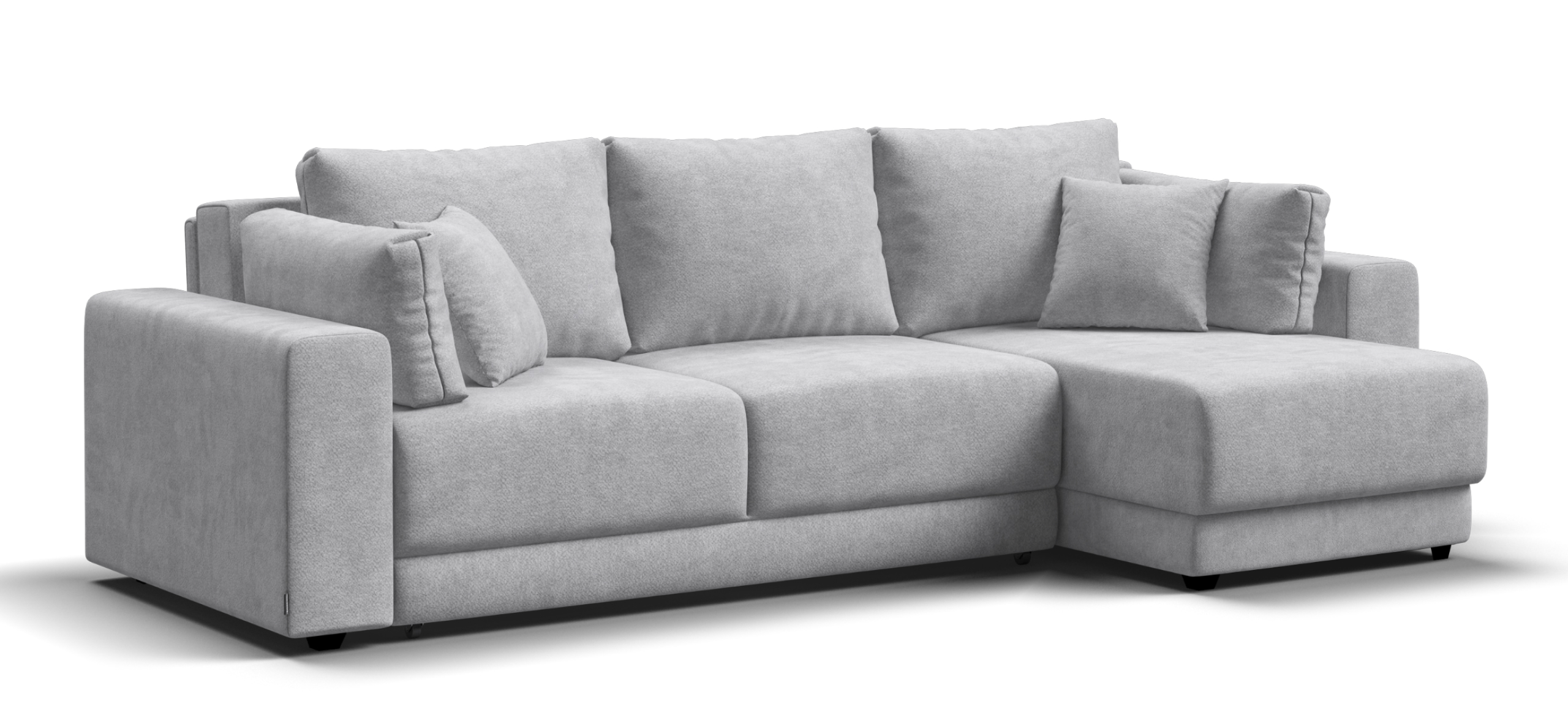 Угловой диван Босс Прайм ХЛ Шенилл Клауд серый, Грей
Угловой диван Босс Прайм ХЛ Шенилл Клауд серый, Грей