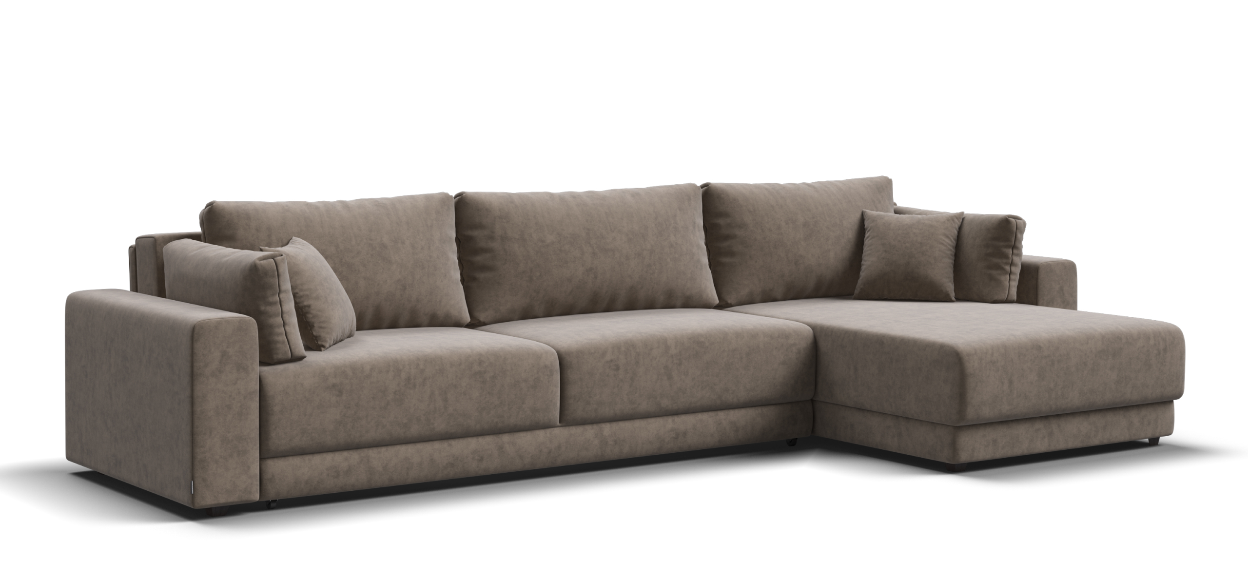 Угловой диван Босс Прайм Макс велюр Роял тауп
Угловой диван Босс Прайм Макс велюр Роял тауп