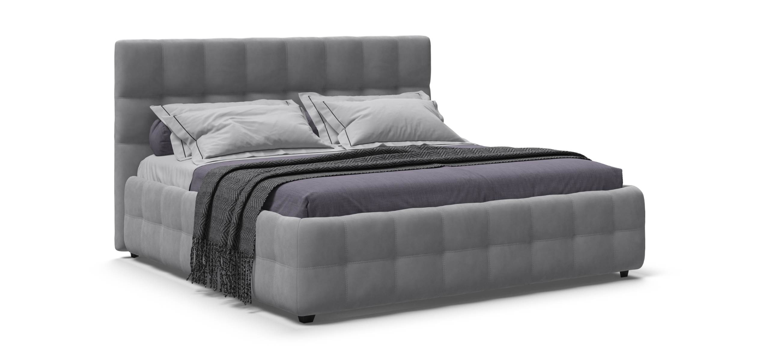 Босс Кровать+ПМ 180*200 велюр Монолит сталь
Босс Кровать+ПМ 180*200 велюр Монолит сталь