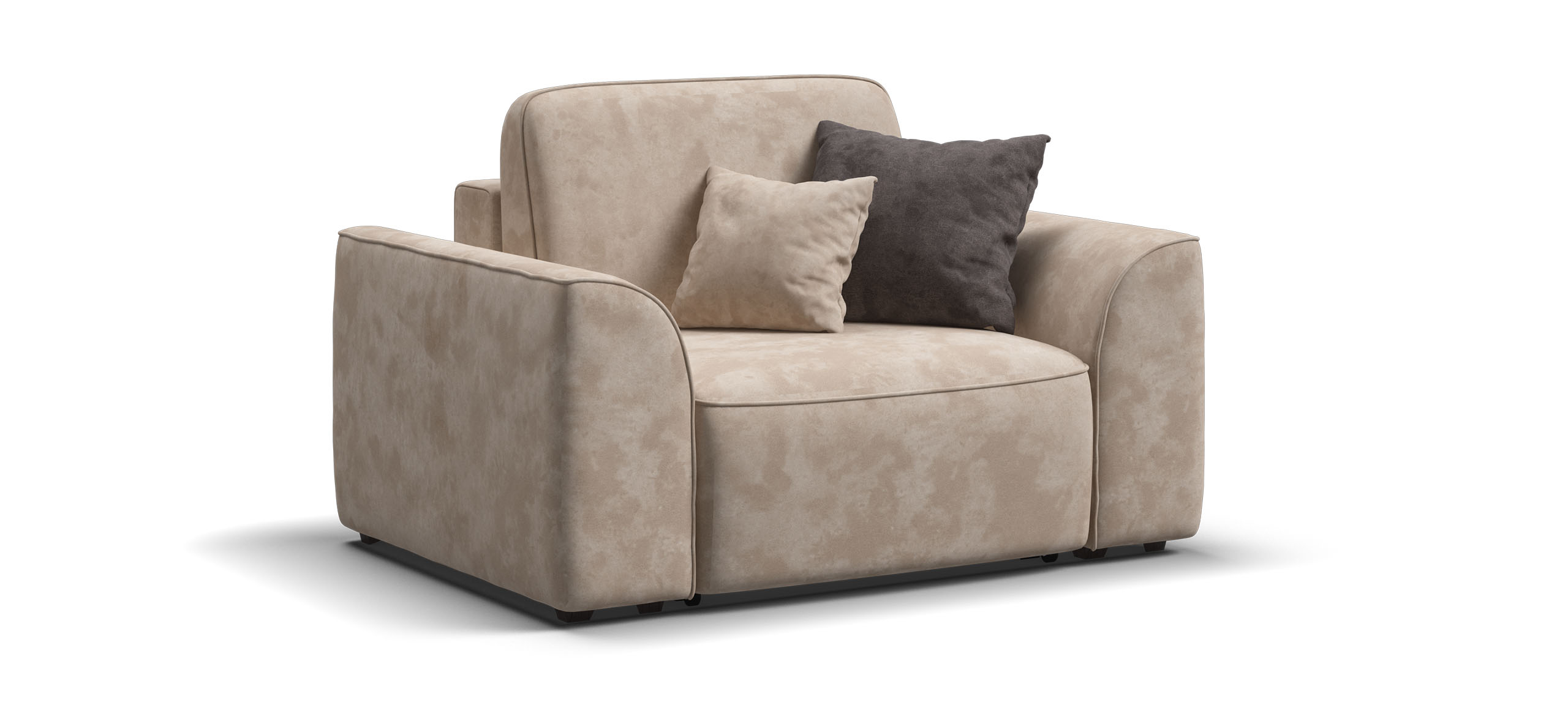 Кресло Кинг Модуль велюр Алькантара пепел
Кресло Кинг Модуль велюр Алькантара пепел