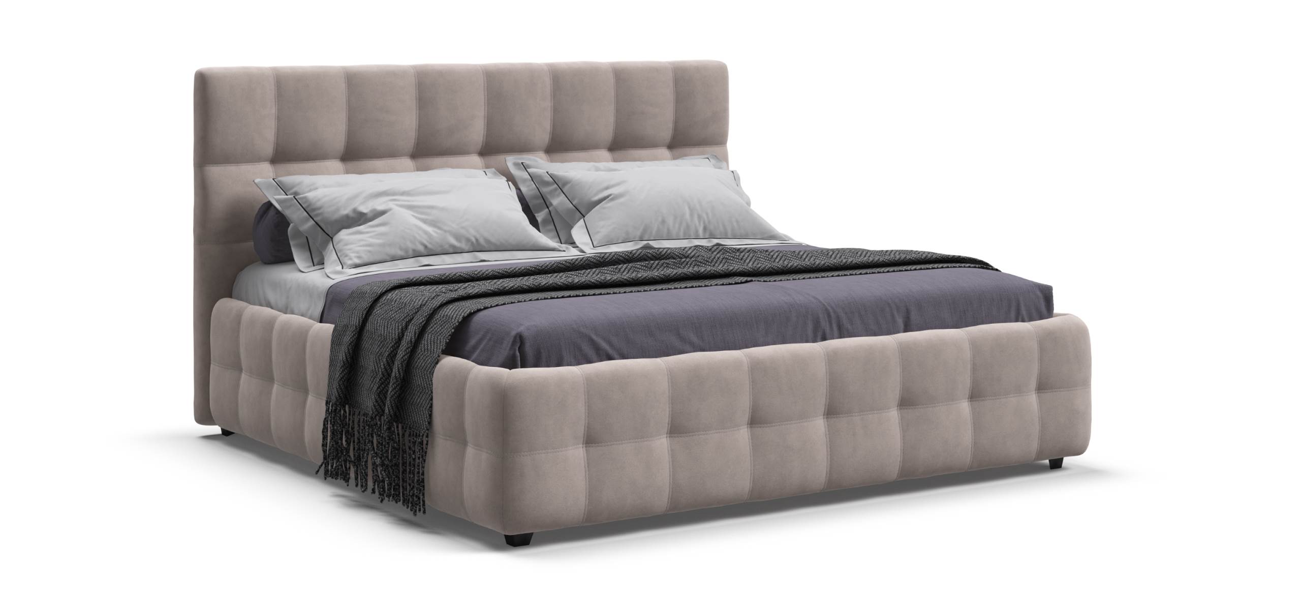 Босс Кровать+ПМ 180*200 велюр Монолит латте
Босс Кровать+ПМ 180*200 велюр Монолит латте