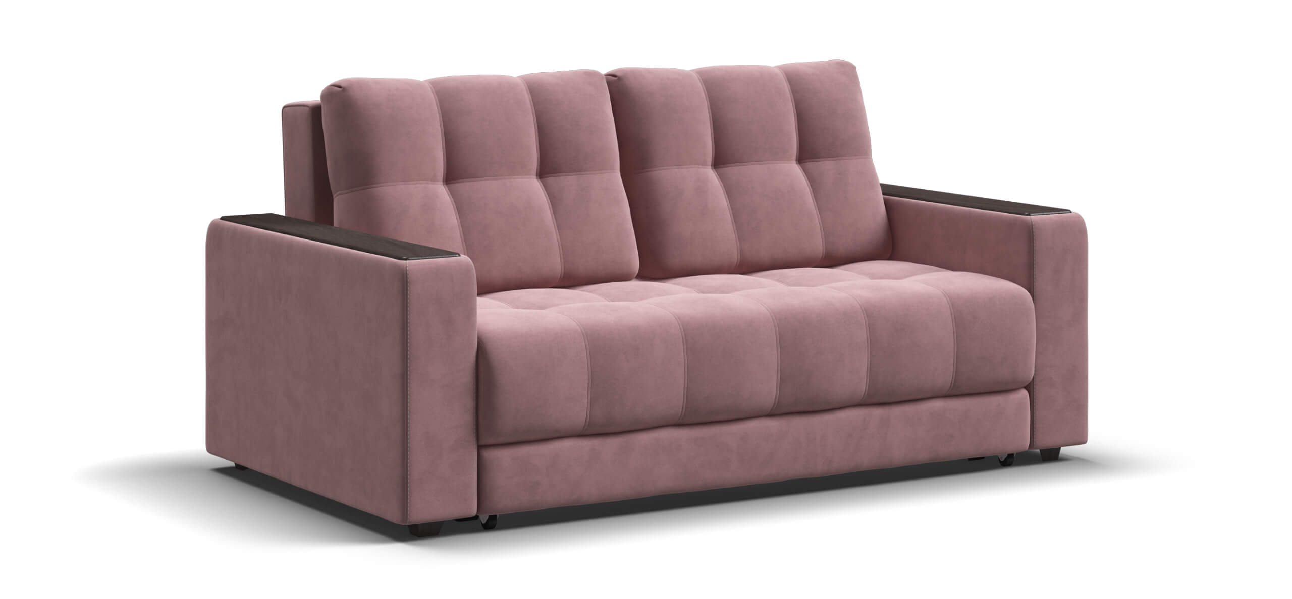 Диван Босс двухместный велюр Монолит розовый, Роуз
Диван Босс двухместный велюр Монолит розовый, Роуз