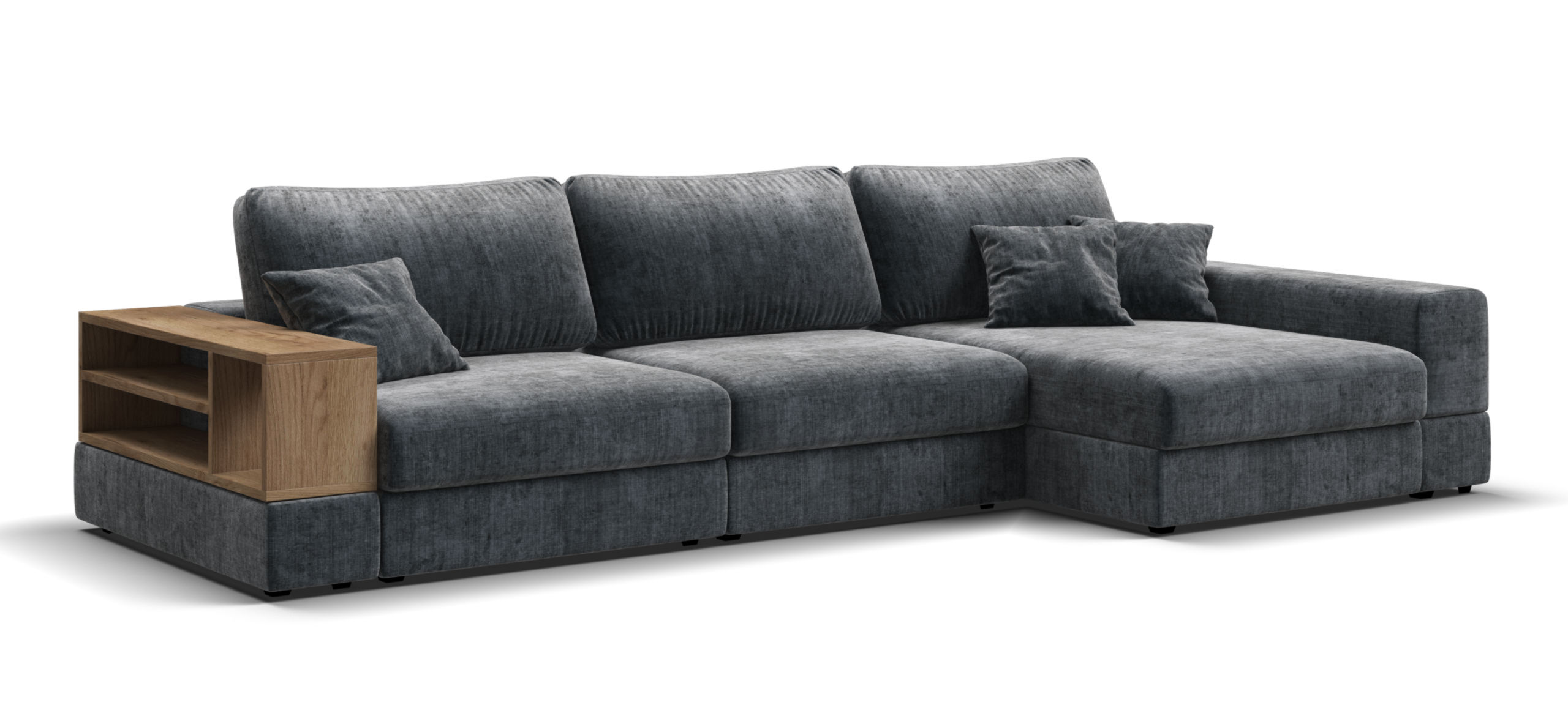 Угловой диван-кровать Босс Модуль ХЛ Шенилл Глосс карбон
Угловой диван-кровать Босс Модуль ХЛ Шенилл Глосс карбон