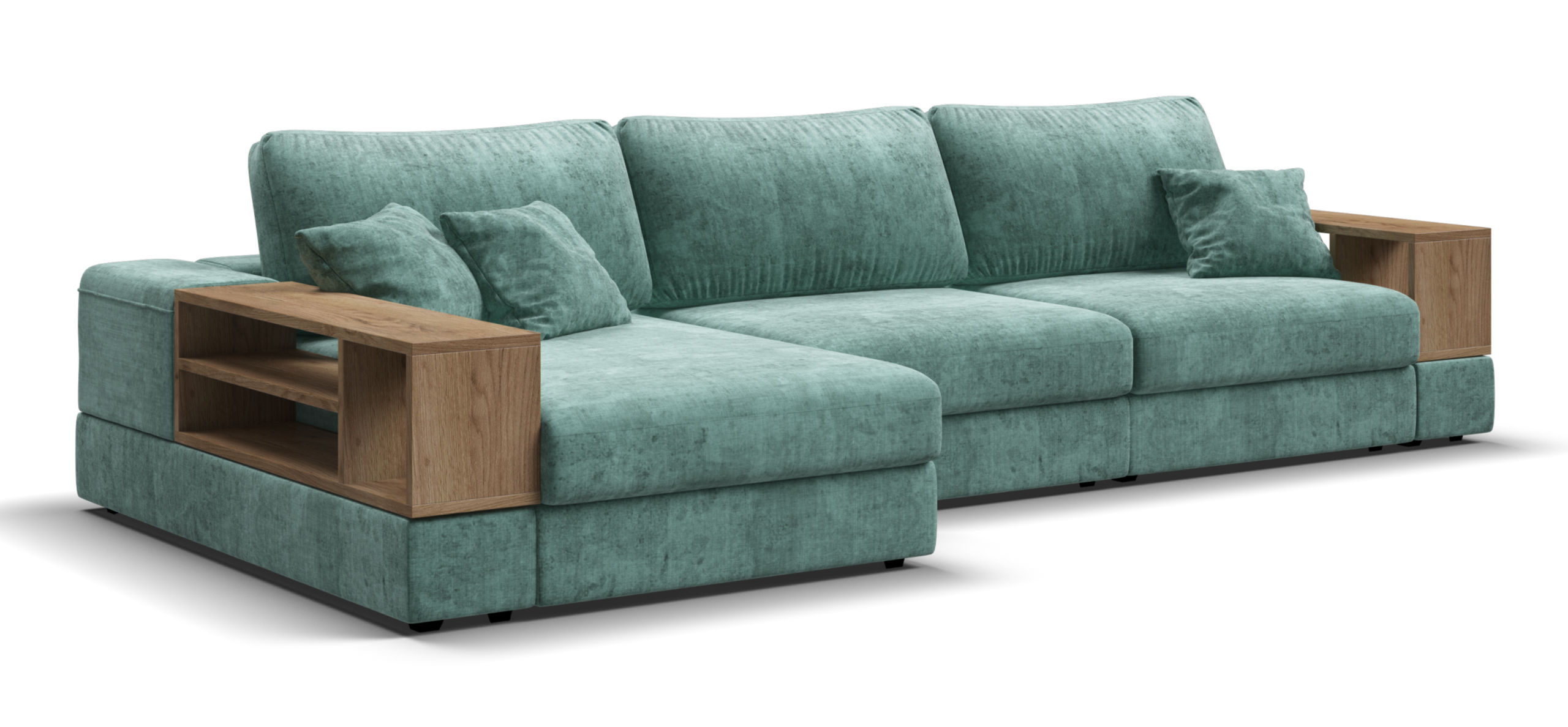 Угловой диван-кровать Босс Модуль ХЛ Шенилл Глосс минт
Угловой диван-кровать Босс Модуль ХЛ Шенилл Глосс минт