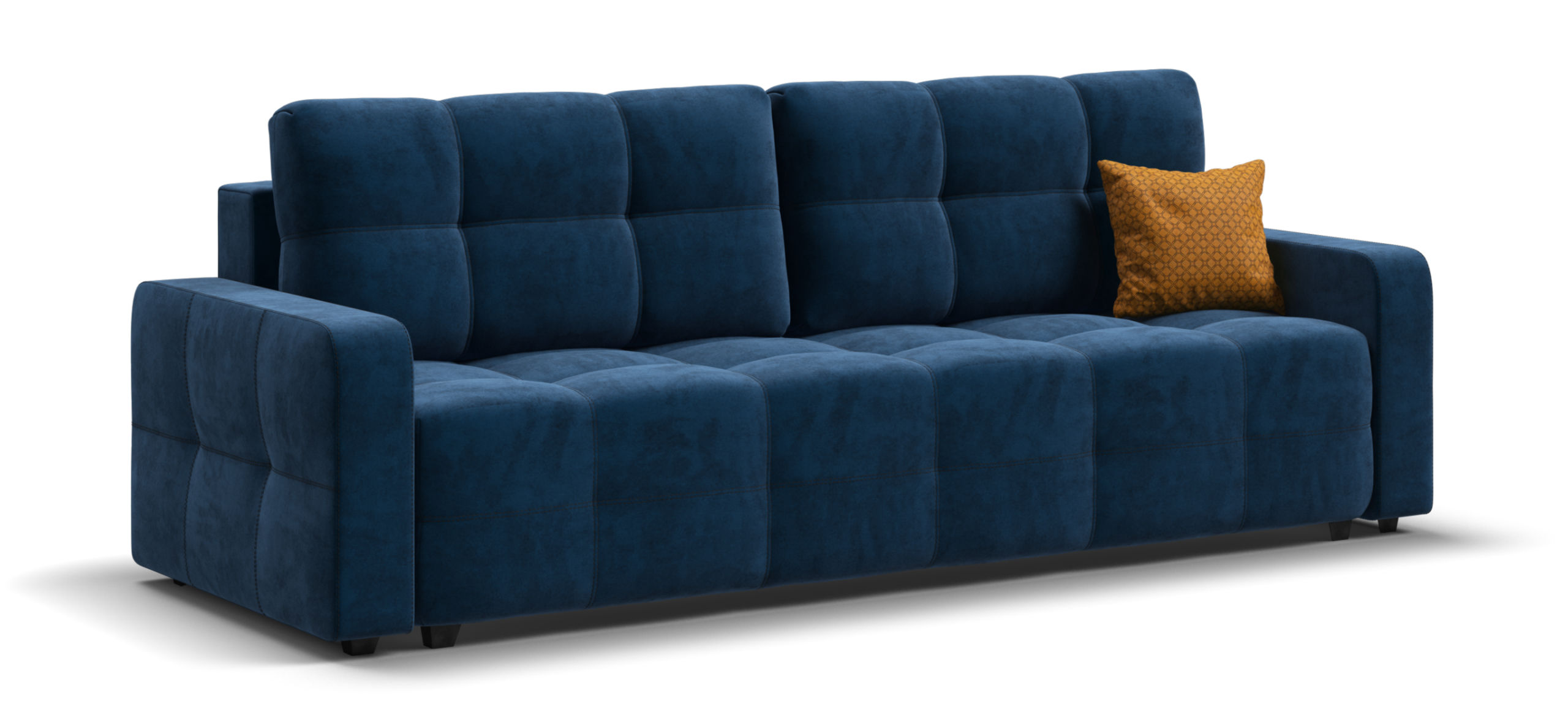 Диван Денди велюр Монолит синий
Диван Денди велюр Монолит синий