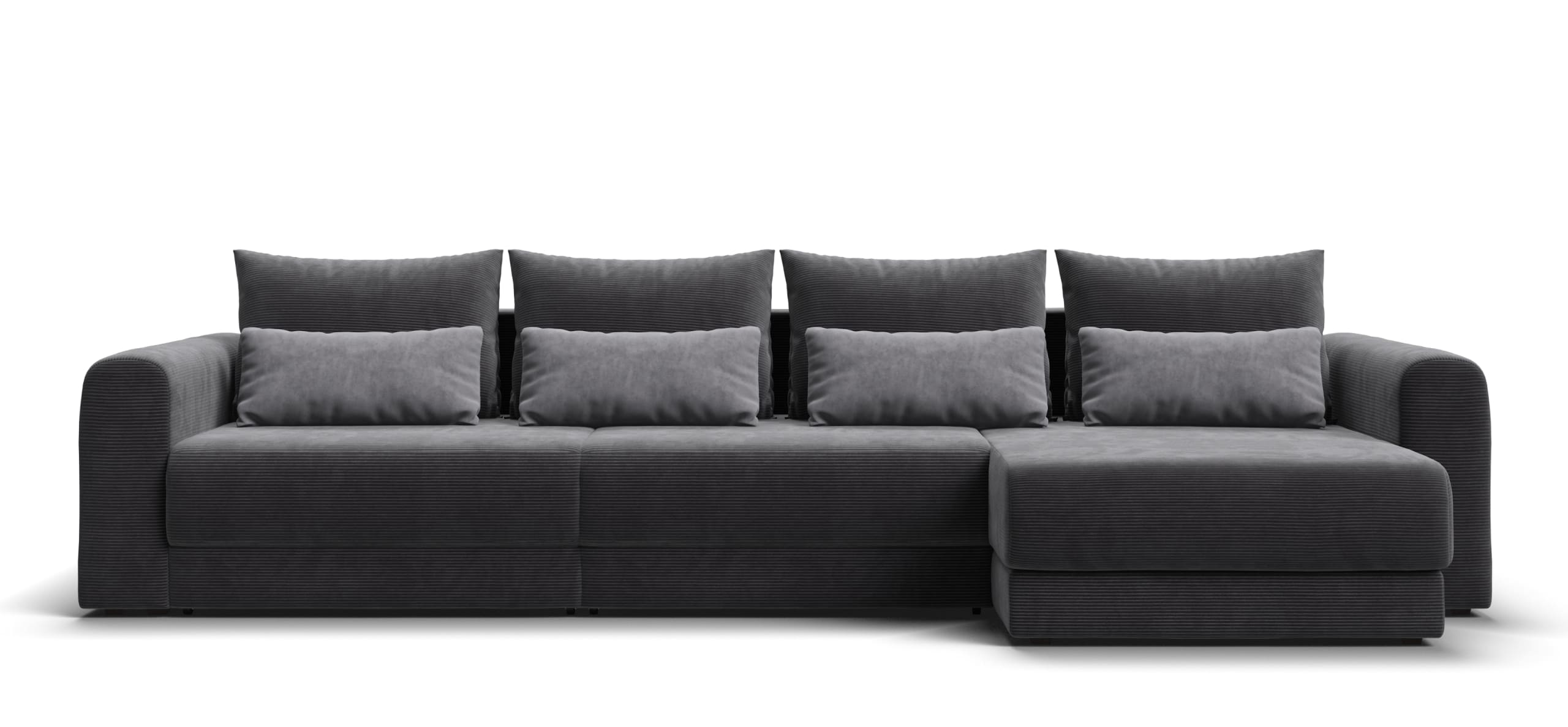 Модульный угловой диван Ричмонд Модуль Макс Вельвет Корд графит
Модульный угловой диван Ричмонд Модуль Макс Вельвет Корд графит