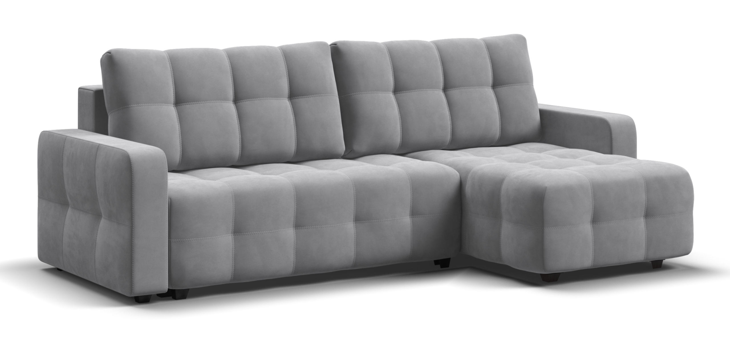 Угловой диван Денди велюр Монолит сталь
Угловой диван Денди велюр Монолит сталь