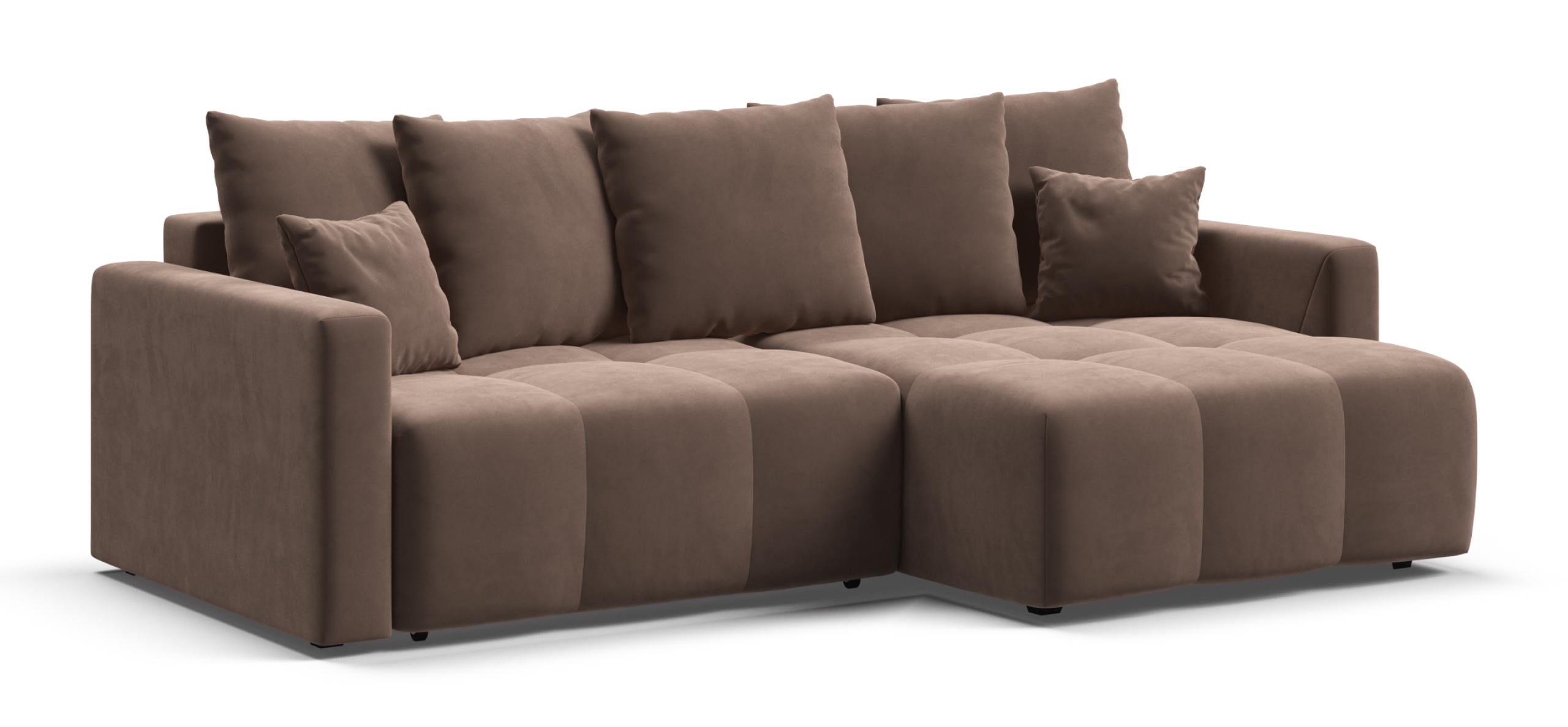 Угловой диван Босс Тренд велюр Монолит мокко
Угловой диван Босс Тренд велюр Монолит мокко