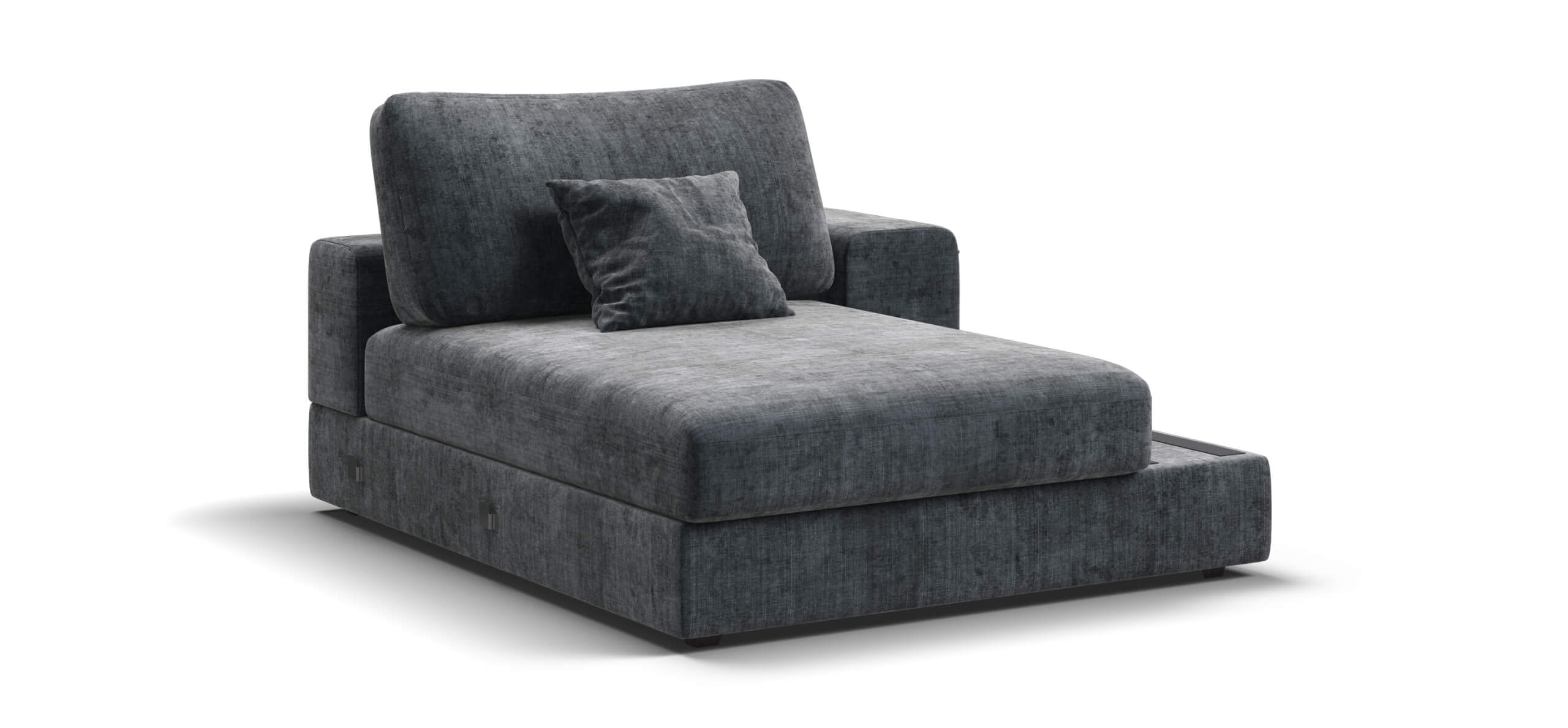 Босс Модуль оттоманка правая Шенилл Глосс карбон
Босс Модуль оттоманка правая Шенилл Глосс карбон