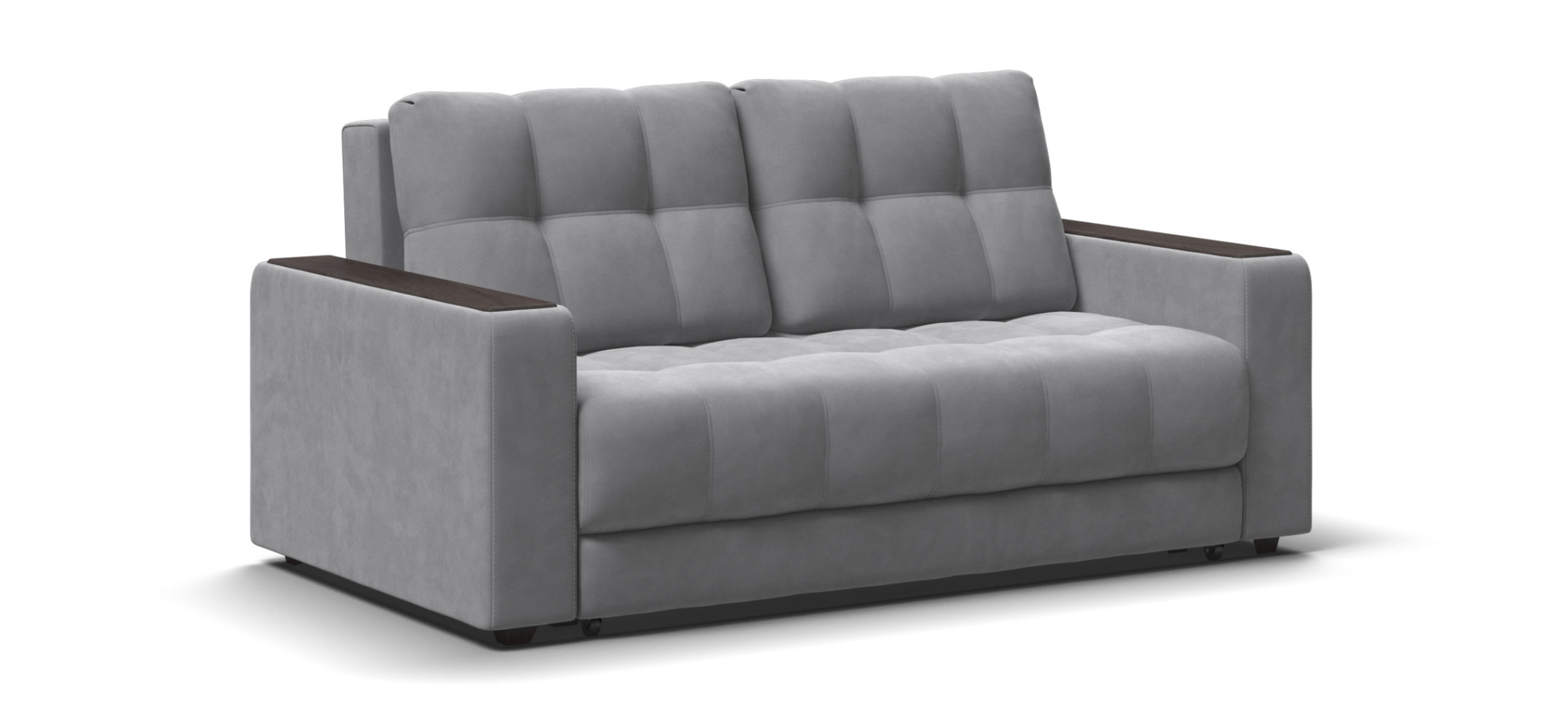 Диван Босс двухместный велюр Монолит сталь
Диван Босс двухместный велюр Монолит сталь