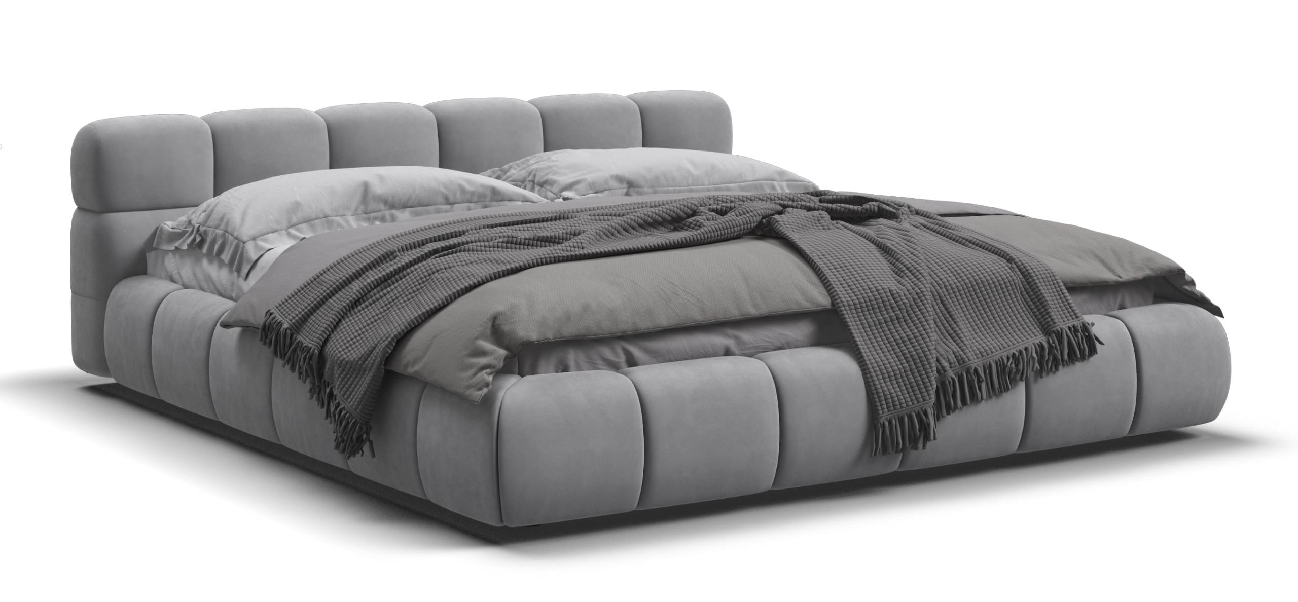 Босс Дрим Кровать+ПМ 180*200 велюр Монолит сталь
Босс Дрим Кровать+ПМ 180*200 велюр Монолит сталь