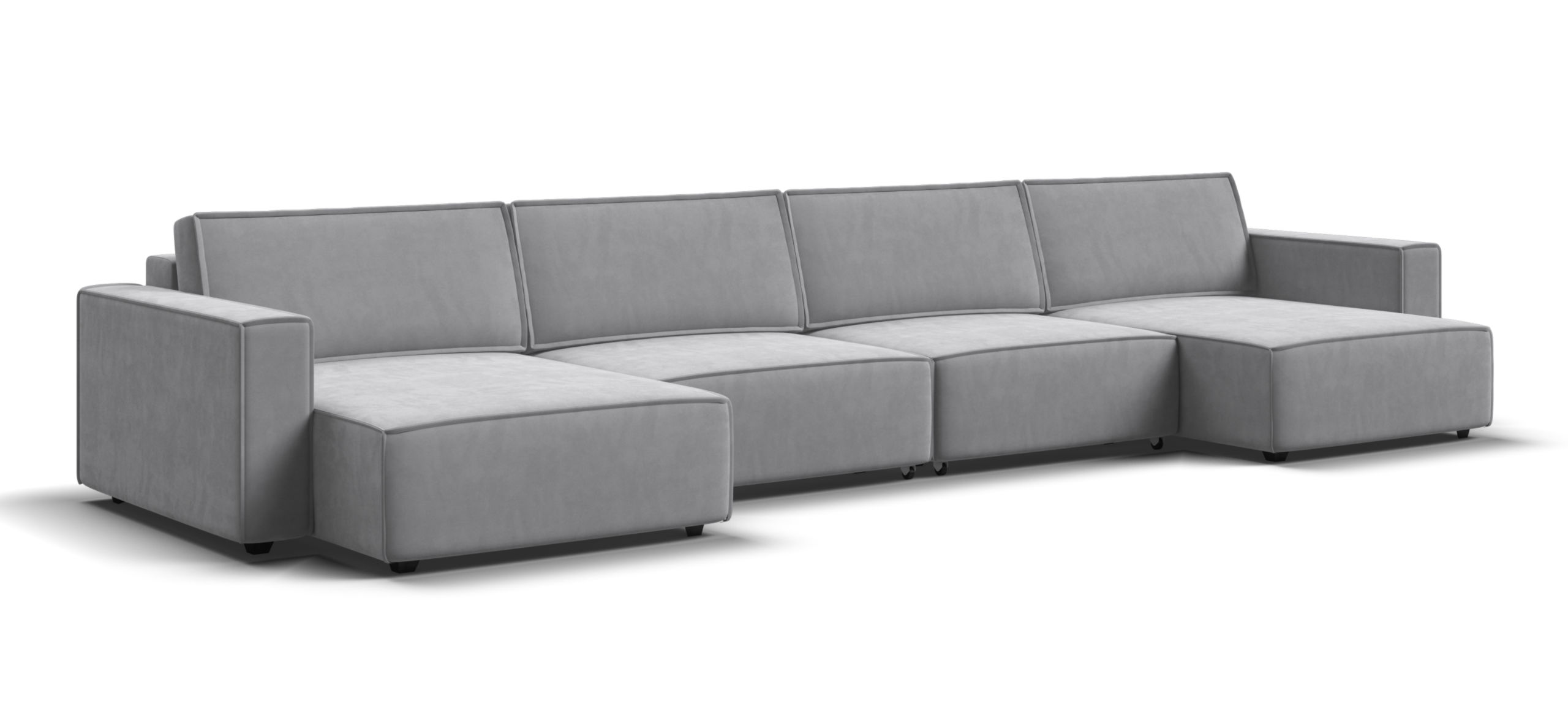 П-образный диван Босс Софт Модуль велюр Монолит сталь
П-образный диван Босс Софт Модуль велюр Монолит сталь