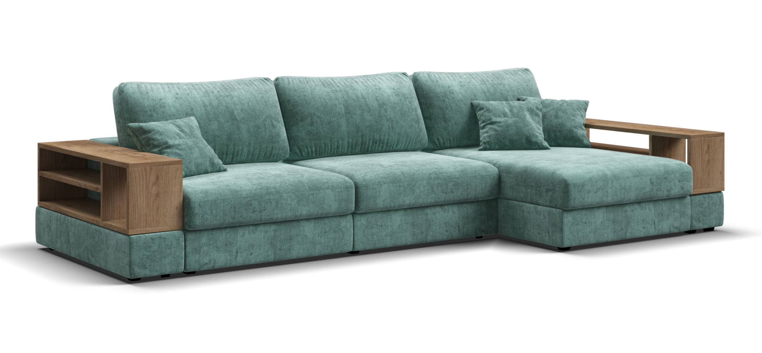 Угловой диван-кровать Босс Модуль ХЛ Шенилл Глосс минт
Угловой диван-кровать Босс Модуль ХЛ Шенилл Глосс минт