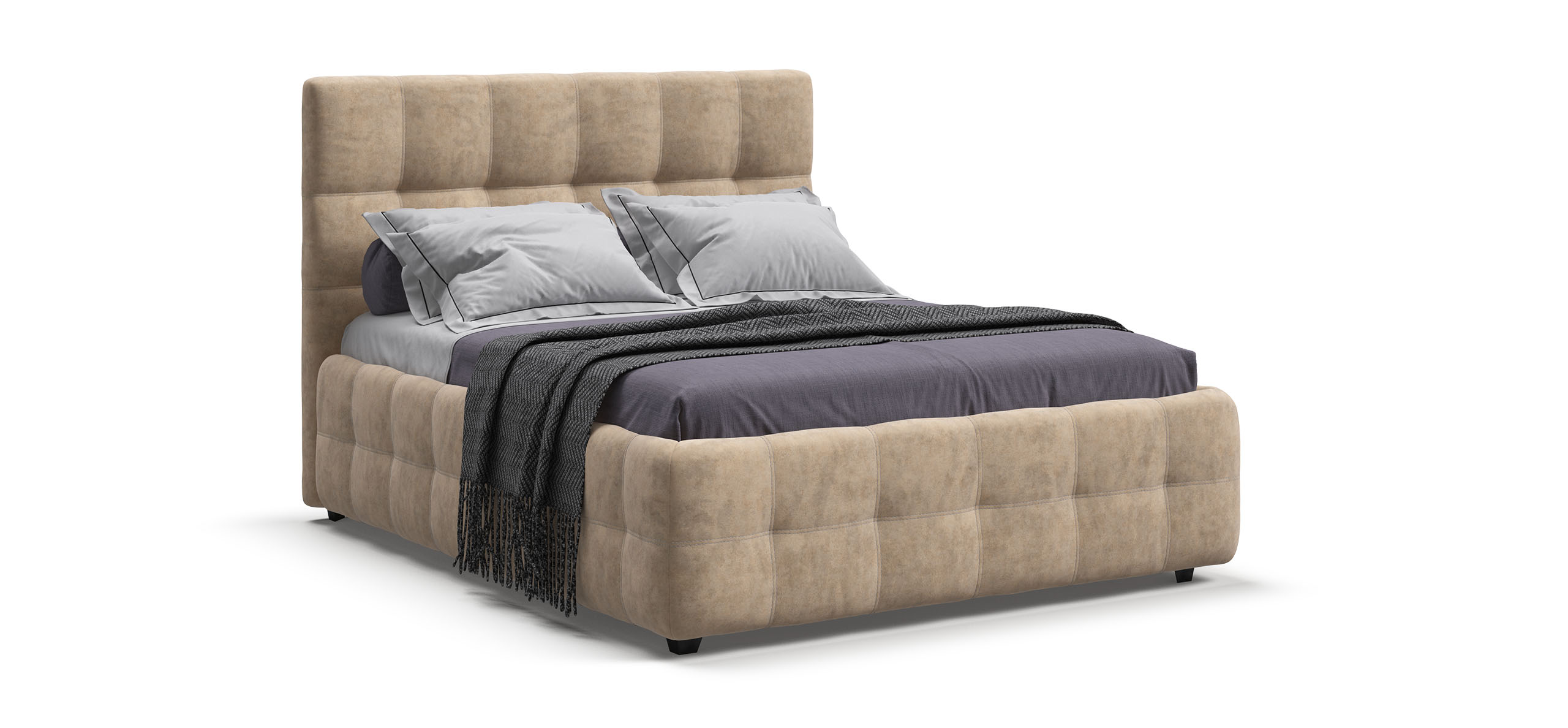 Босс Кровать+ПМ 140*200 велюр Роял шампань
Босс Кровать+ПМ 140*200 велюр Роял шампань