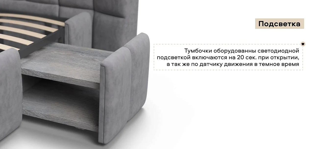 Босс ХО Кровать 180*200 велюр Роял агат