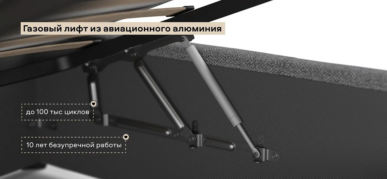 Белла Кровать + ПМ 140*200 Рогожка Мальмо серый