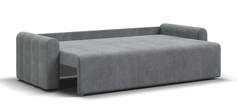 Диван Ритм Велюр Реал серый 3