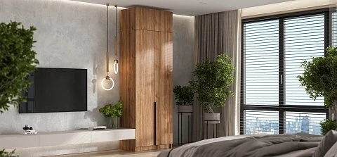 Антресоль 90 2Д Орех Селект 2