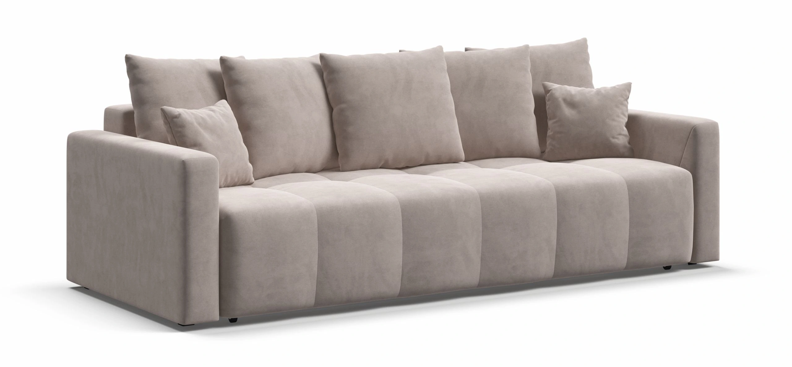 

Диван Босс Тренд велюр Монолит латте