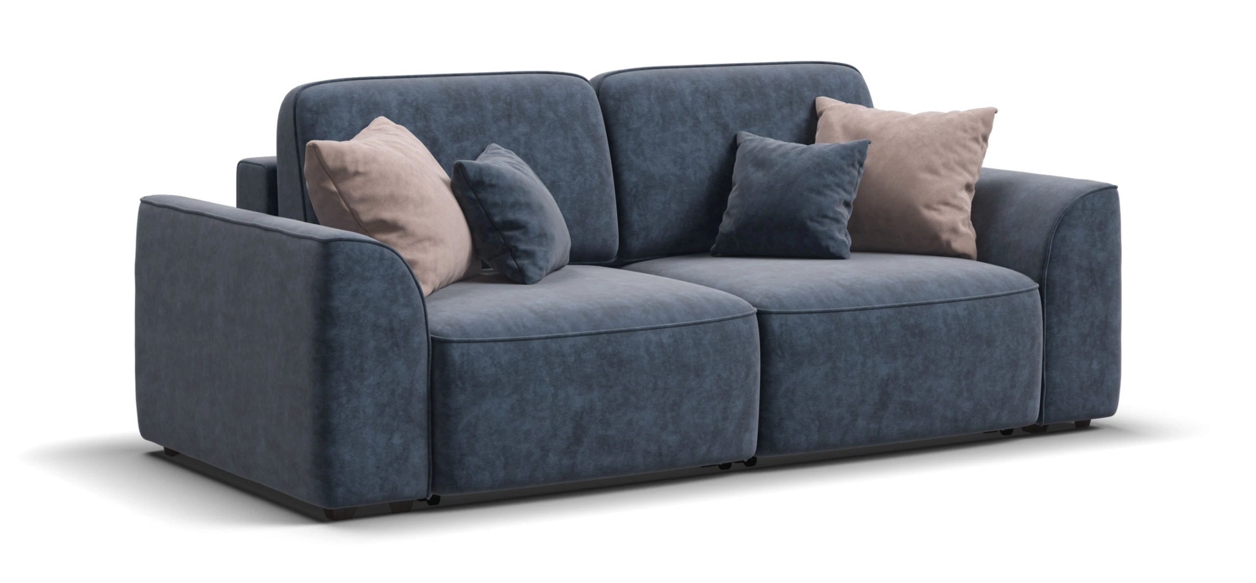 

Диван Кинг Модуль велюр Роял синий