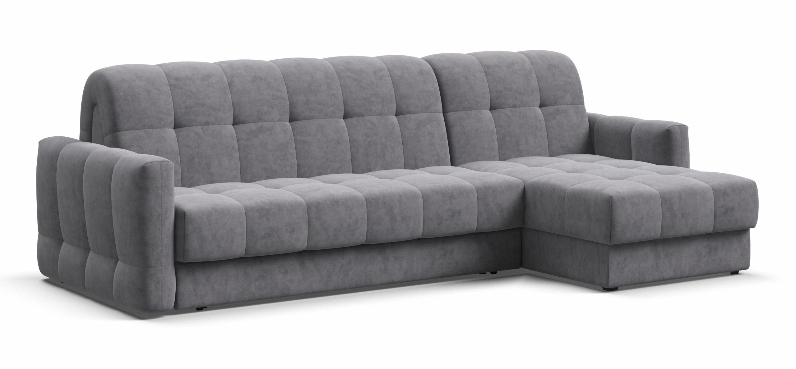 

Угловой диван Босс Слип 160 велюр Роял агат