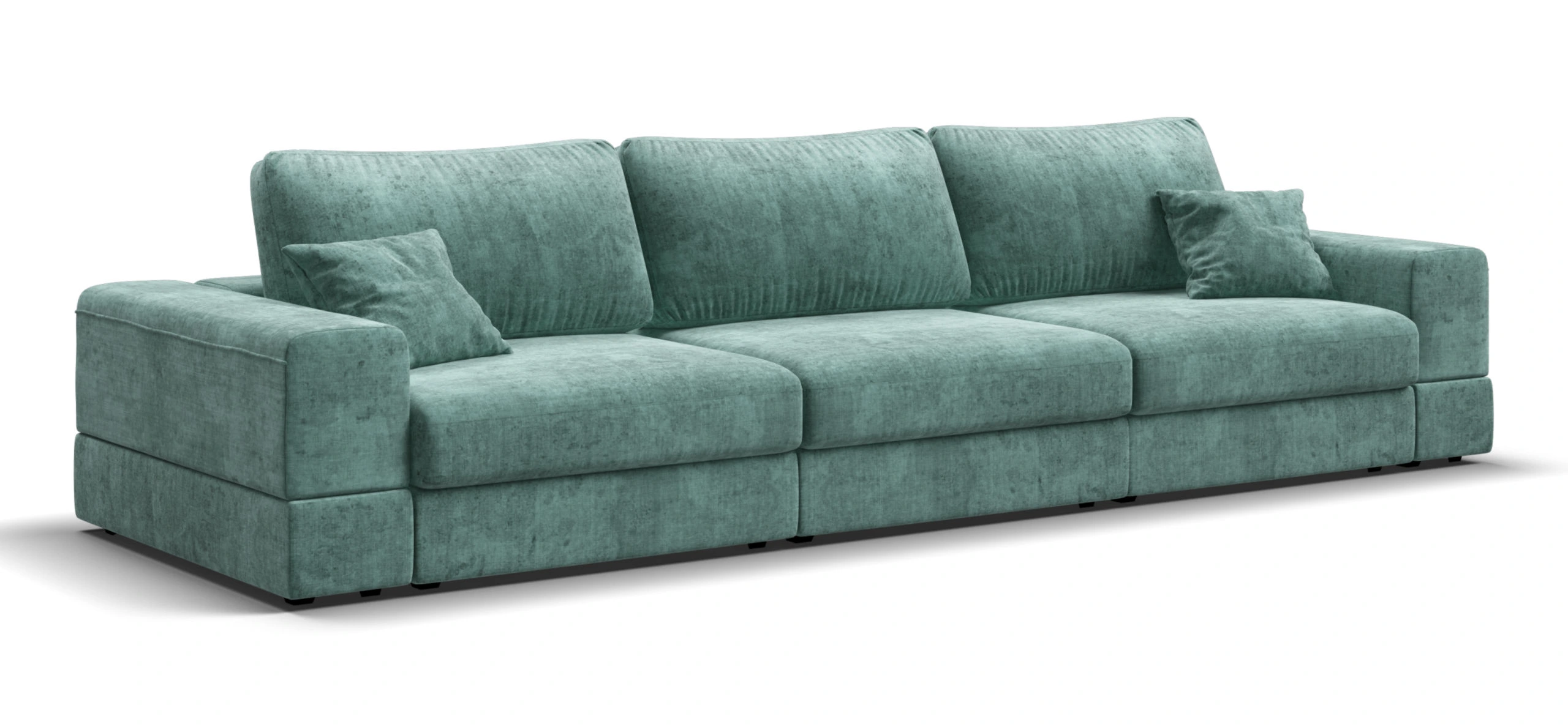 

Диван-кровать Босс Модуль Макс Шенилл Глосс минт