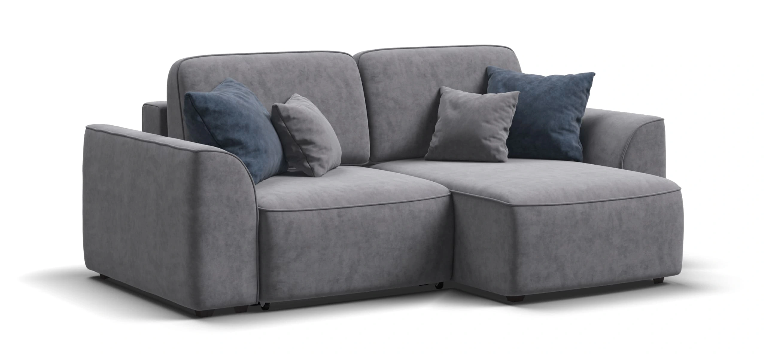 

Угловой диван Кинг Модуль велюр Роял агат