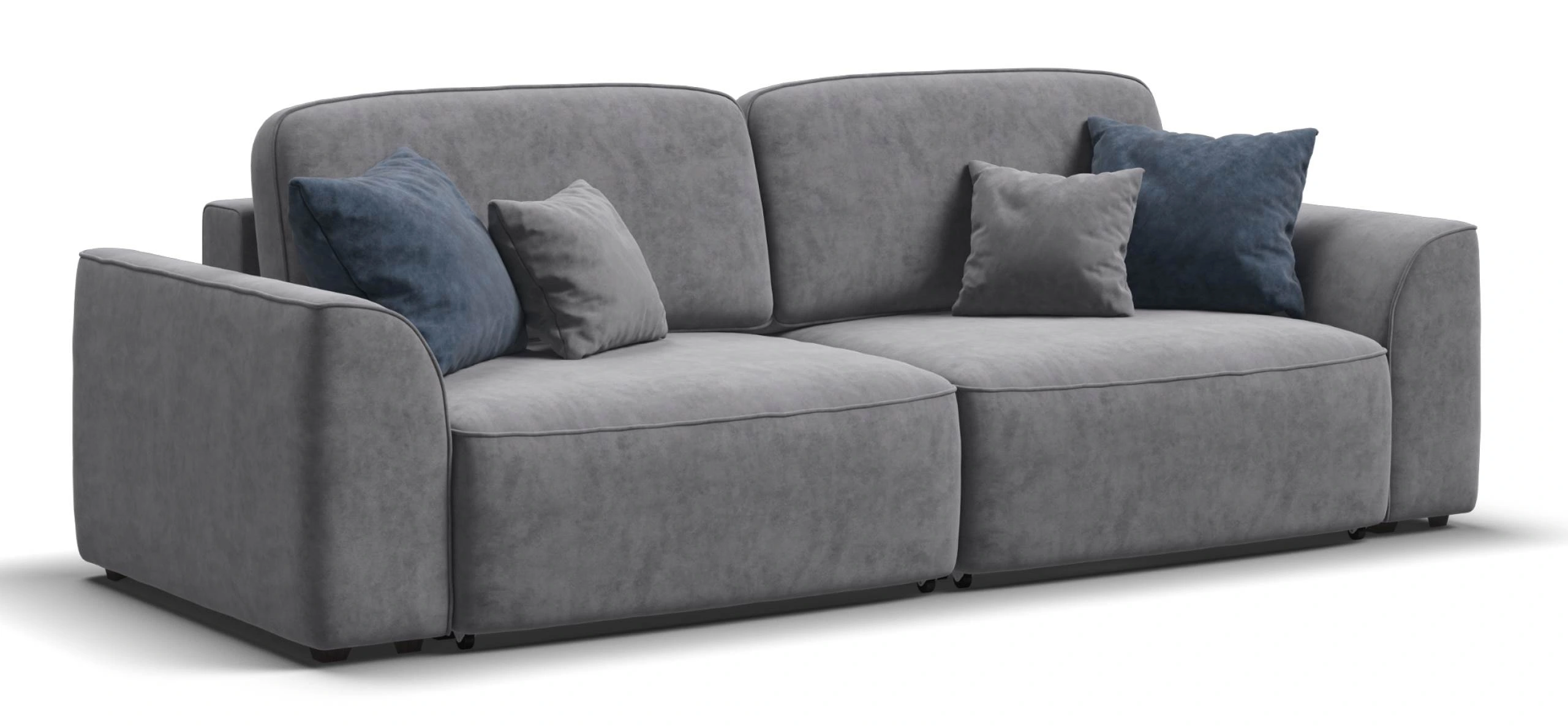 

Диван Кинг велюр Роял агат