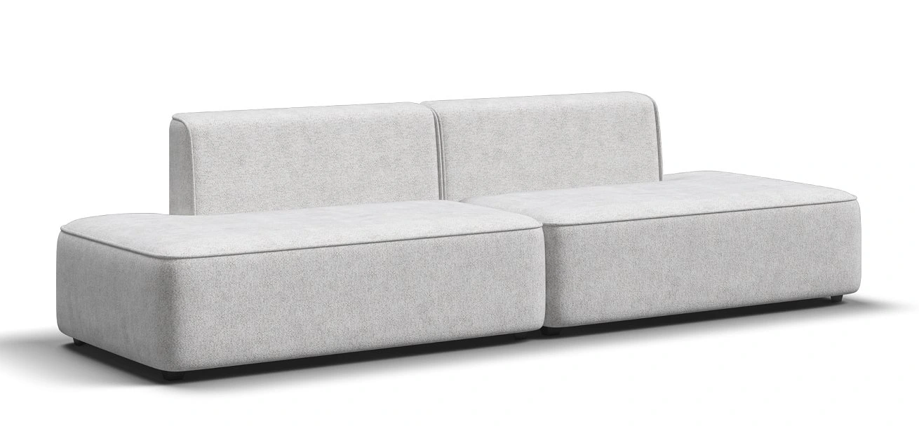 Диван Кинг Твин Шенилл Клауд крем