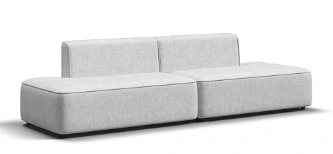 Диван Кинг Твин Шенилл Клауд крем 3