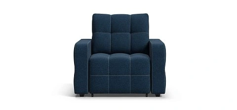 Денди кресло-кровать Рогожка Мальмо синий 1