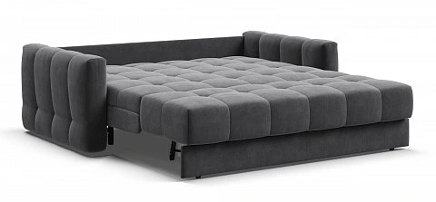 Диван Босс Слип 160 велюр Монолит серый 3