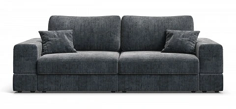 Диван-кровать Босс Модуль Шенилл Глосс карбон 2