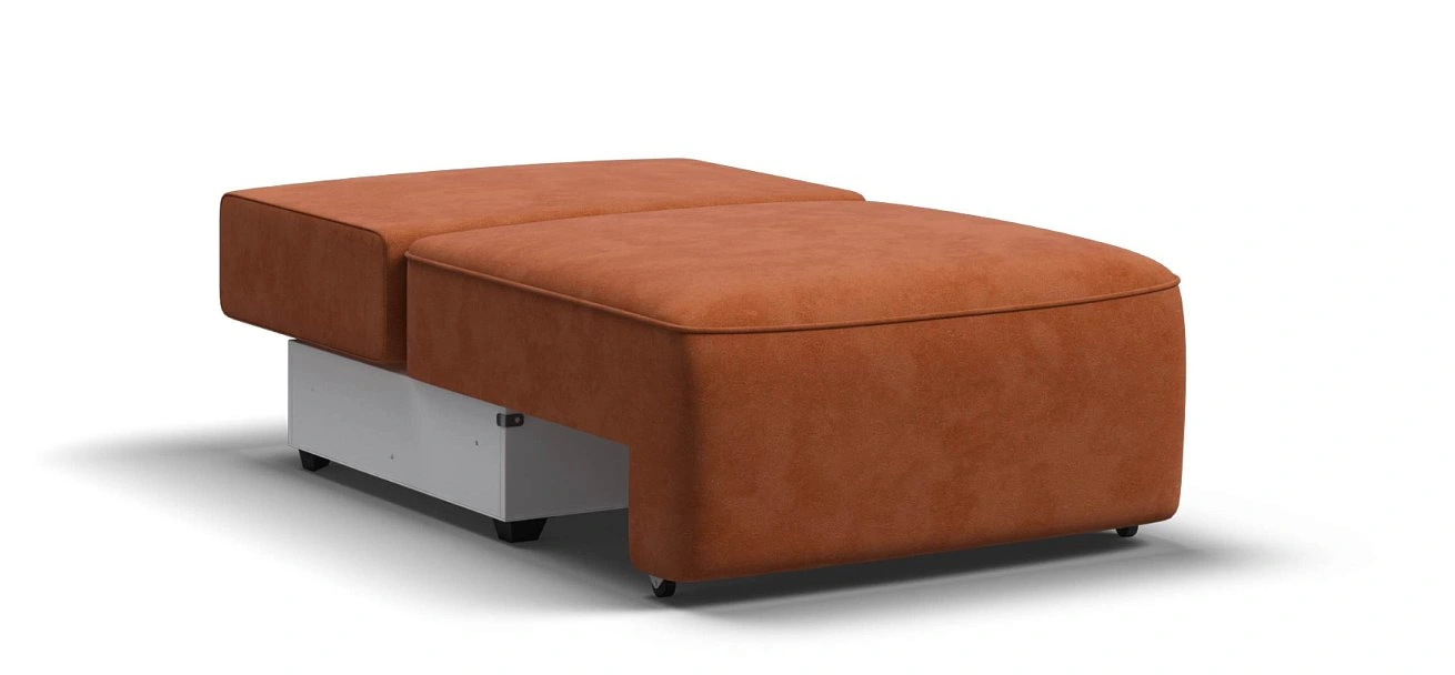 Кинг Модуль база сп. место велюр Алькантара оранж