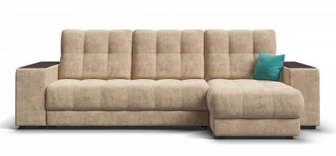 Угловой диван Босс ХЛ велюр Роял шампань 1