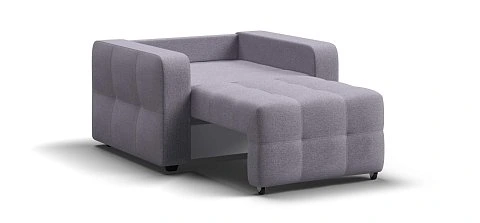 Денди кресло-кровать Рогожка Мальмо платина 3