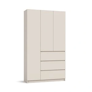 Идея 120 шкаф распашной 3Д+ящики Кашемир