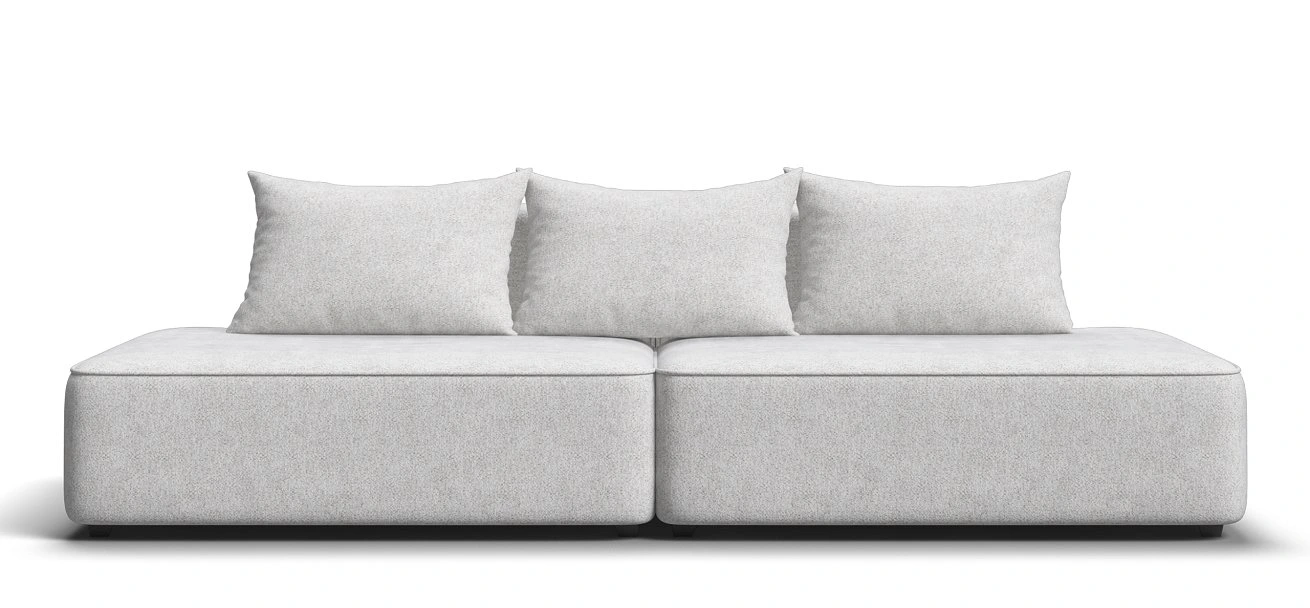 Диван Кинг Твин Шенилл Клауд крем