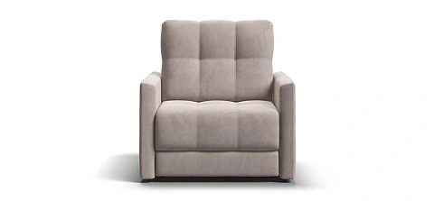 Босс Лофт кресло-кровать велюр Монолит латте 1