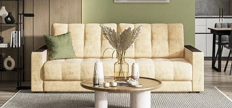 Диван Босс велюр Роял шампань 2