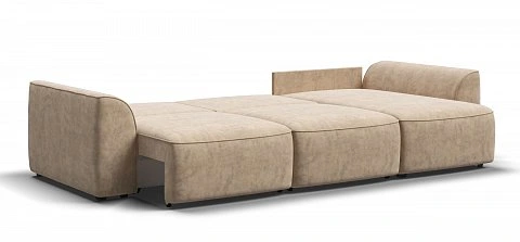 Угловой диван Кинг велюр Роял шампань 3