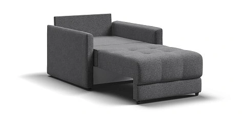 Босс Лофт кресло-кроватьРогожка Мальмо серый 3