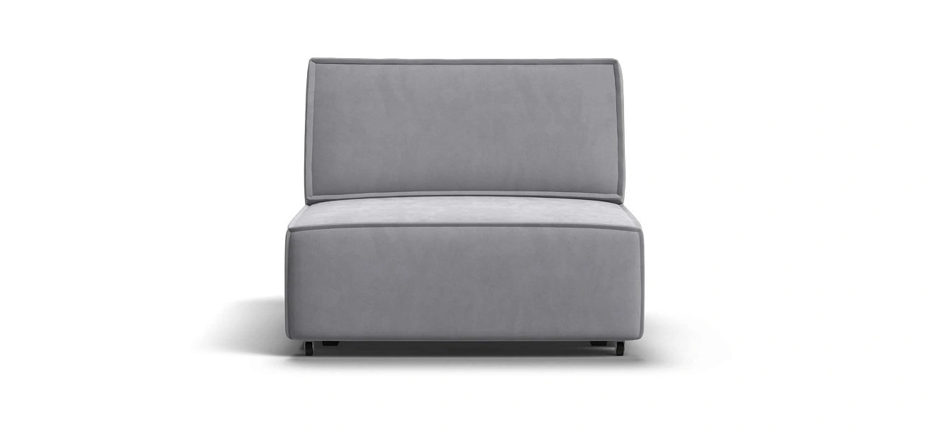 Босс Софт Модуль спальное место велюр Монолит сталь