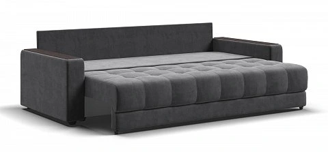 Диван Босс велюр Монолит серый 3