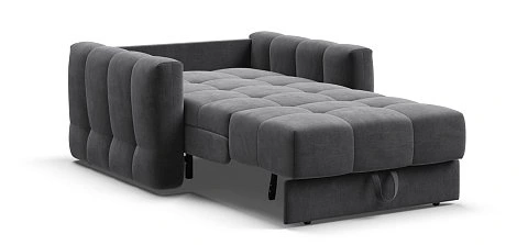 Босс Слип кресло-кровать велюр Монолит серый 2