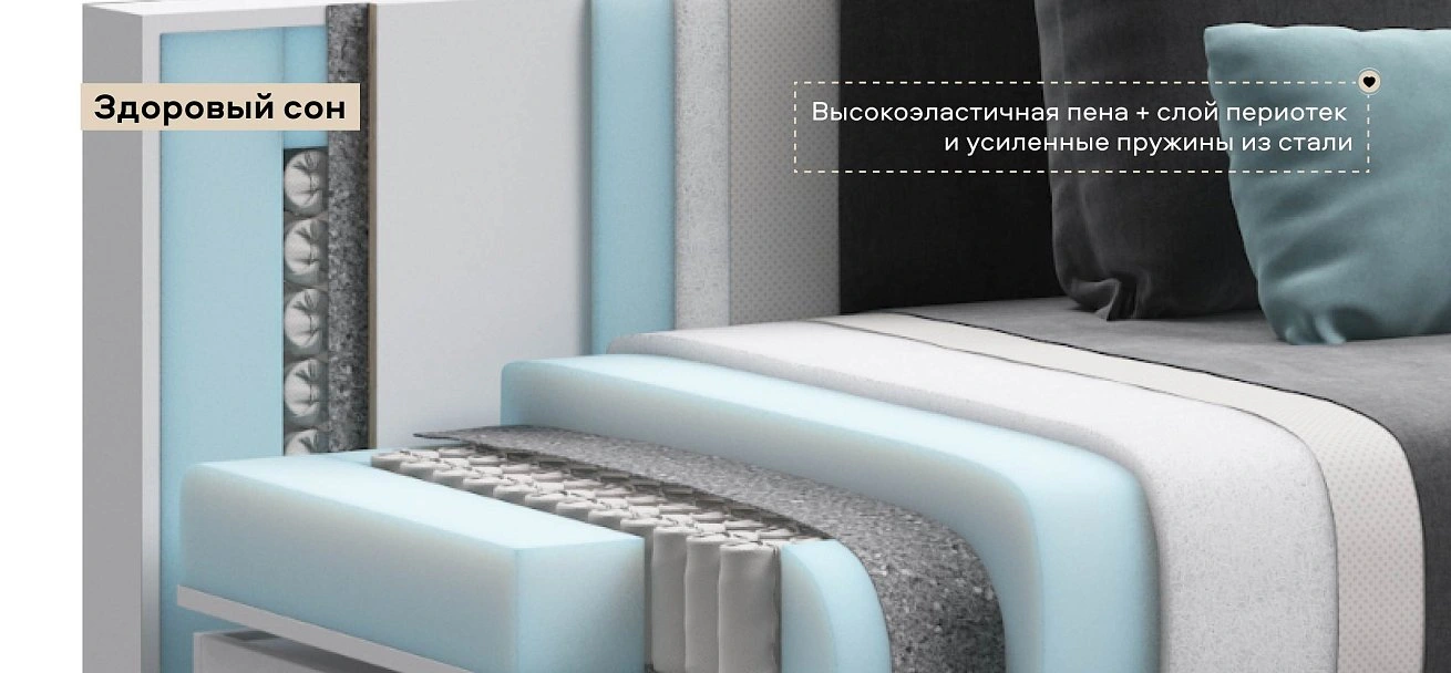 Кресло Ричмонд Модуль велюр Монолит серый